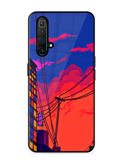 Sky At Morning Glossy Metal Phone Cover for Realme X3 Superzoom Zapvi