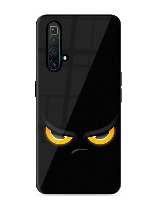 Cartoon Eye Glossy Metal Phone Cover for Realme X3 Superzoom