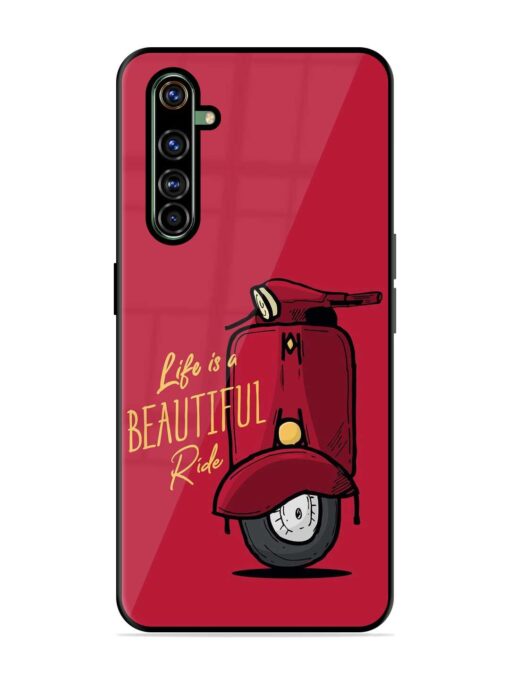 Life Is Beautiful Rides Glossy Metal Phone Cover for Realme X50 Pro