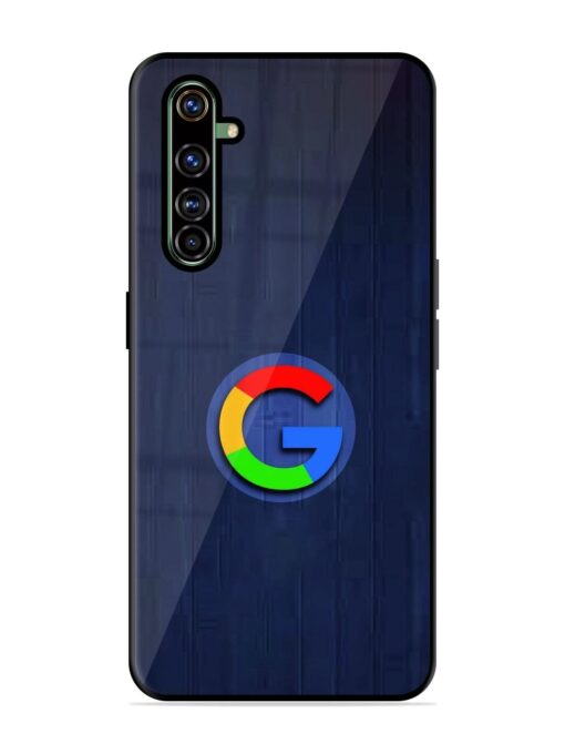 Google Logo Printed Glossy Metal TPU Phone Cover for Realme X50 Pro