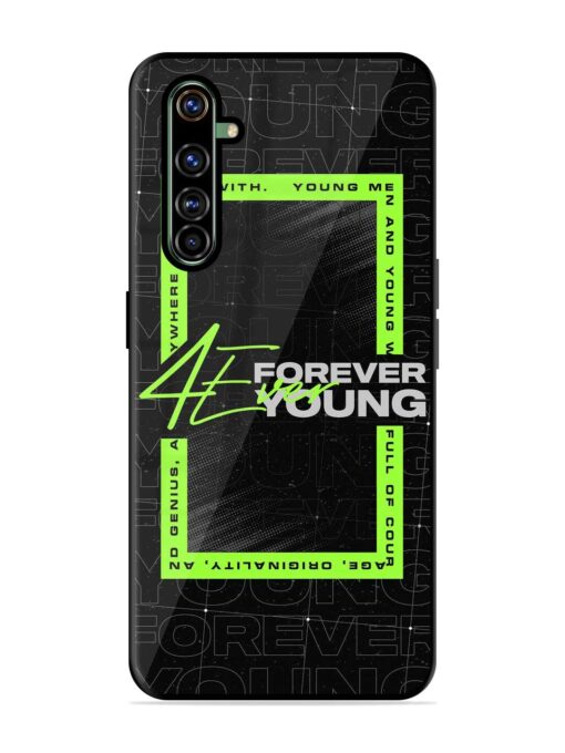 Forever Young Glossy Metal Phone Cover for Realme X50 Pro