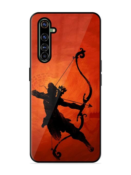 Illustration Lord Rama Glossy Metal Phone Cover for Realme X50 Pro