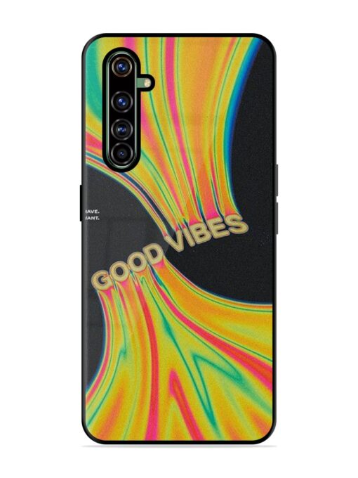 Good Vibes Glossy Metal Phone Cover for Realme X50 Pro