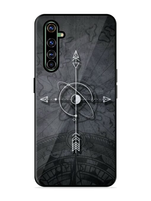 Lighting Cross Glossy Metal Phone Cover for Realme X50 Pro