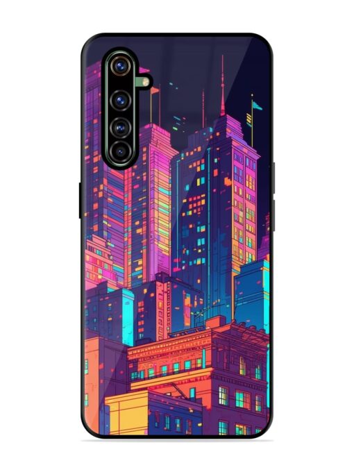 City View Glossy Metal Phone Cover for Realme X50 Pro