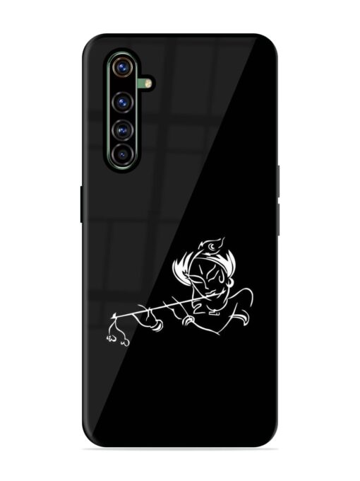 Krishna Flute Glossy Metal Phone Cover for Realme X50 Pro