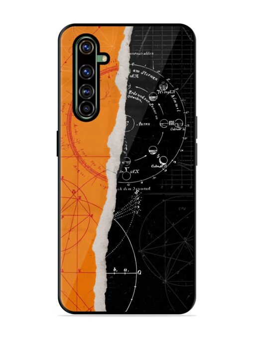 Planning Zoning Glossy Metal Phone Cover for Realme X50 Pro