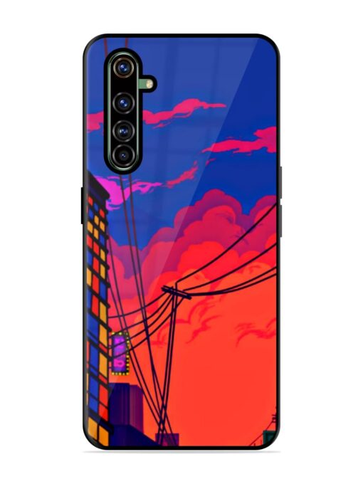 Sky At Morning Glossy Metal Phone Cover for Realme X50 Pro