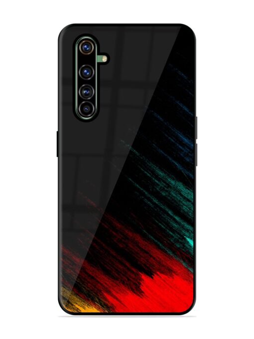 Color Pattern Glossy Metal Phone Cover for Realme X50 Pro