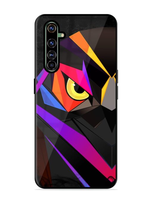 Wpap Owl Glossy Metal Phone Cover for Realme X50 Pro