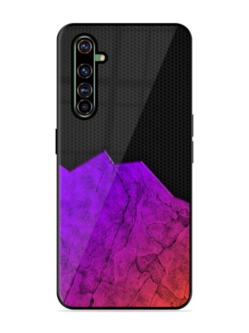 Minimalist Gradient Glossy Metal Phone Cover for Realme X50 Pro