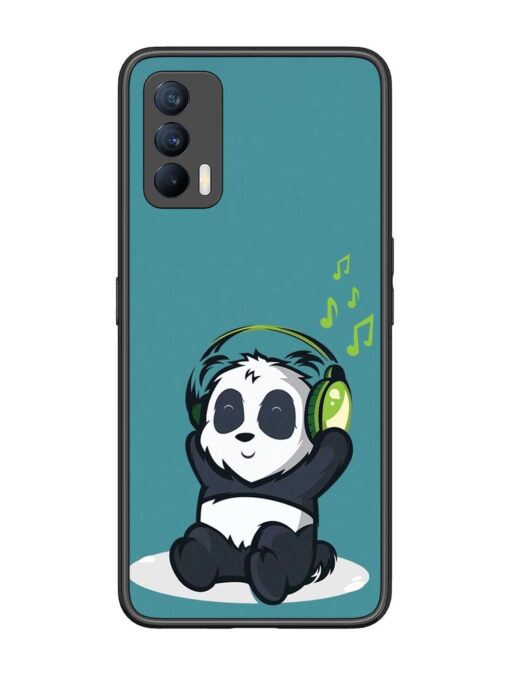 Music Panda Glossy Metal Phone Cover for Realme X7 (5G) Zapvi