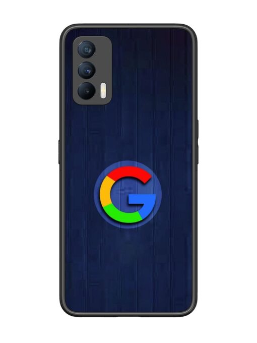 Google Logo Printed Glossy Metal TPU Phone Cover for Realme X7 (5G) Zapvi