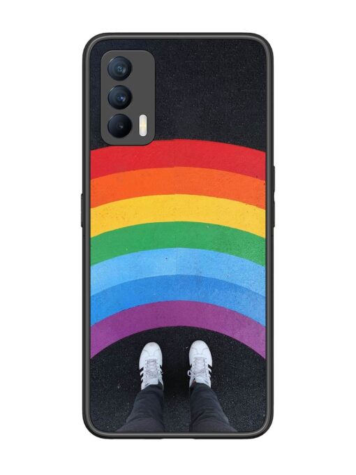 Legs Rainbow Glossy Metal TPU Phone Cover for Realme X7 (5G) Zapvi