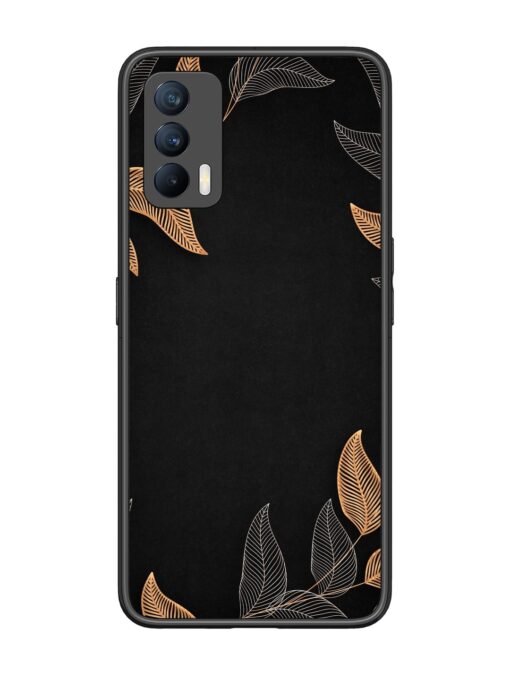 Foliage Art Glossy Metal Phone Cover for Realme X7 (5G)