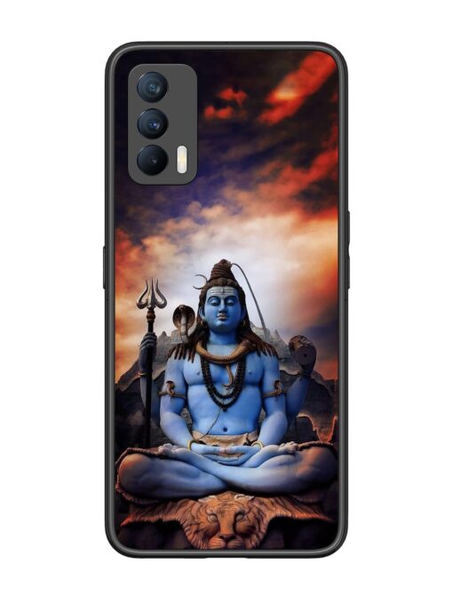 Jai Jai Shiv Glossy Metal Phone Cover for Realme X7 (5G) Zapvi