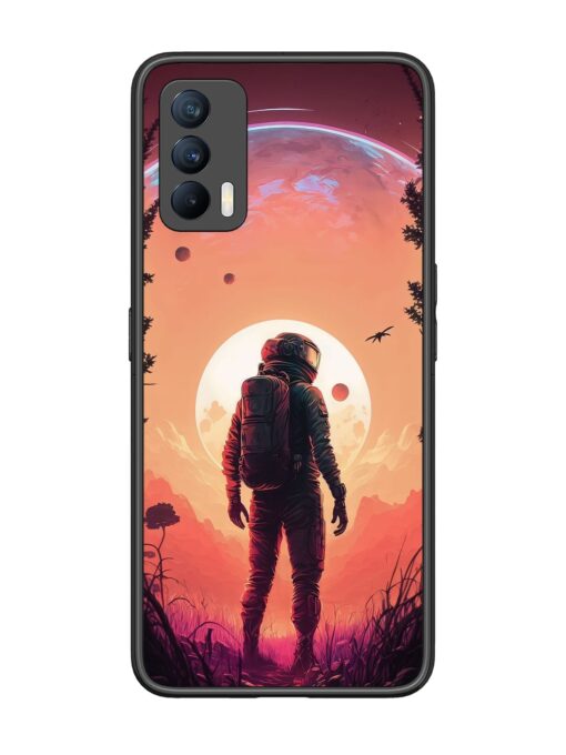 Red Sky At Morning Glossy Metal Phone Cover for Realme X7 (5G) Zapvi