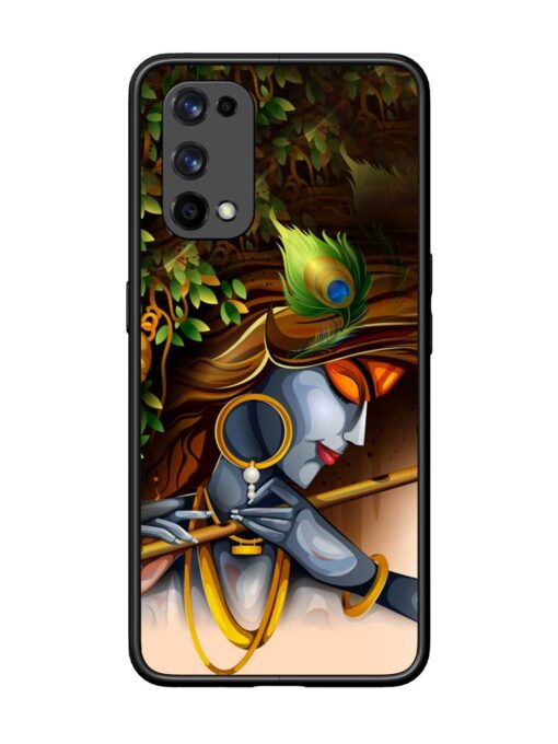 Krishna Glossy Metal Phone Cover for Realme X7 Pro (5G) Zapvi