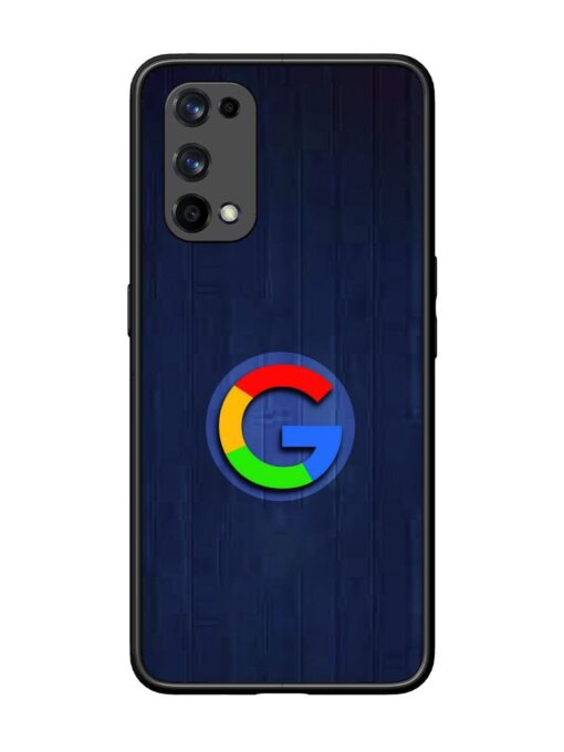 Google Logo Printed Glossy Metal TPU Phone Cover for Realme X7 Pro (5G) Zapvi