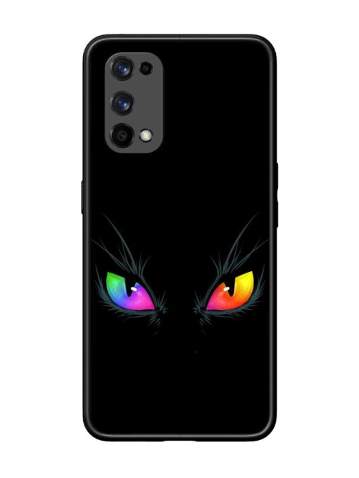 Cat Eyes Glossy Metal Phone Cover for Realme X7 Pro (5G) Zapvi