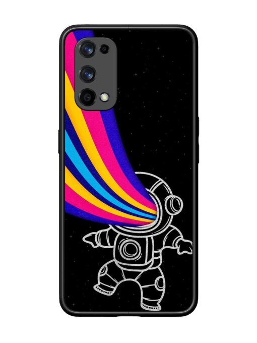 Astronaut Glossy Metal TPU Phone Cover for Realme X7 Pro (5G)