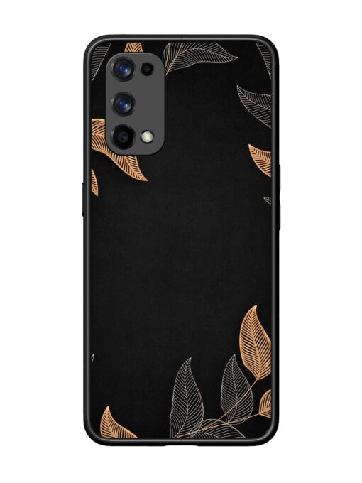 Foliage Art Glossy Metal Phone Cover for Realme X7 Pro (5G) Zapvi