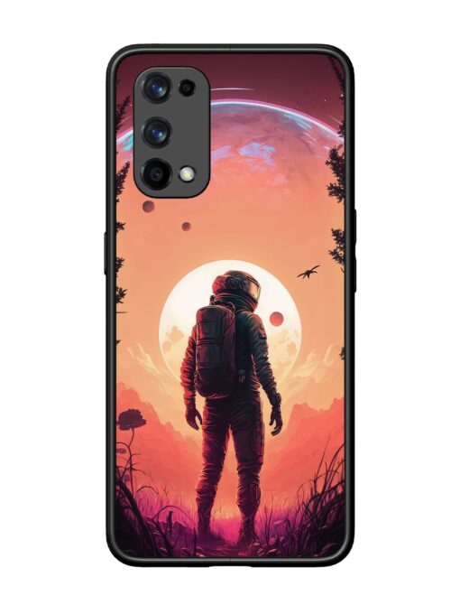 Red Sky At Morning Glossy Metal Phone Cover for Realme X7 Pro (5G) Zapvi