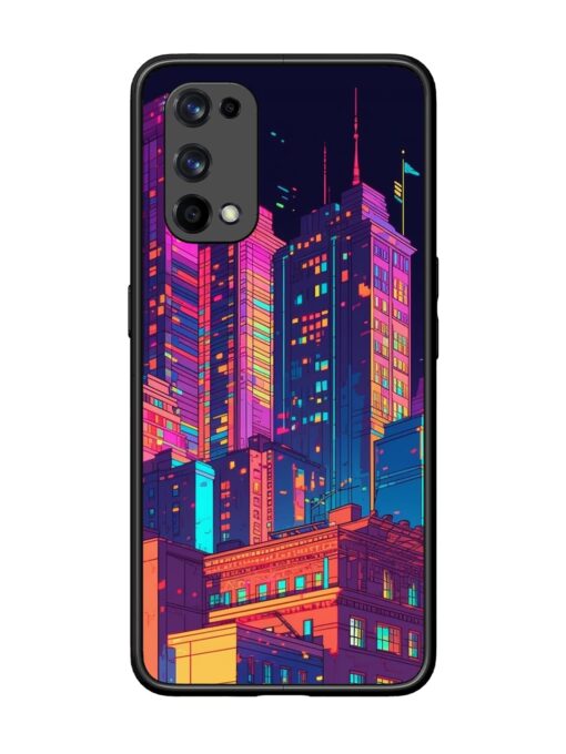 City View Glossy Metal Phone Cover for Realme X7 Pro (5G) Zapvi