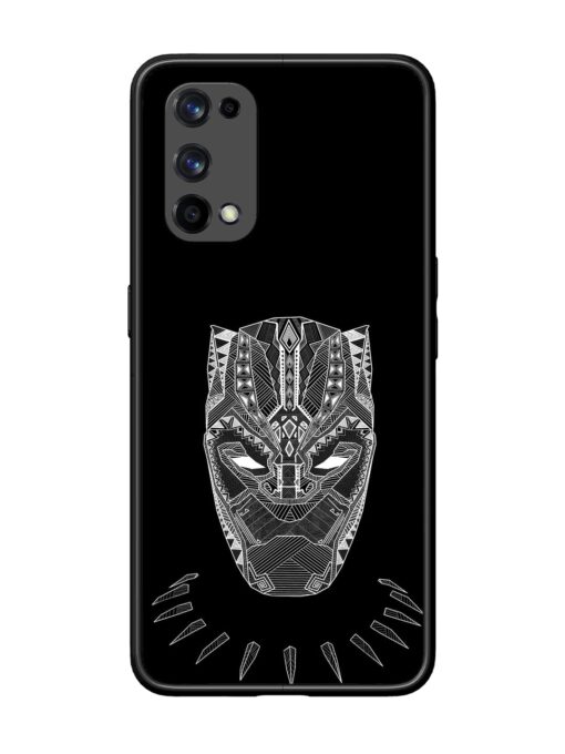 Fictional Art Glossy Metal Phone Cover for Realme X7 Pro (5G) Zapvi