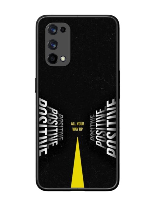 All Your Way Up Positive Glossy Metal Phone Cover for Realme X7 Pro (5G)