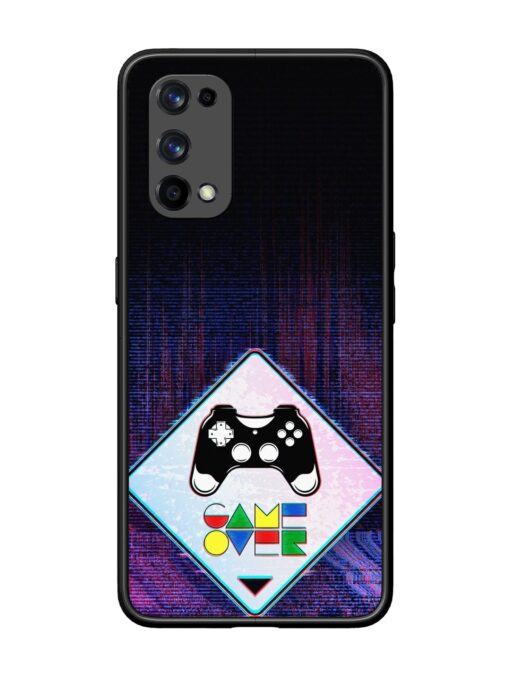 Game Over Glossy Metal Phone Cover for Realme X7 Pro (5G) Zapvi