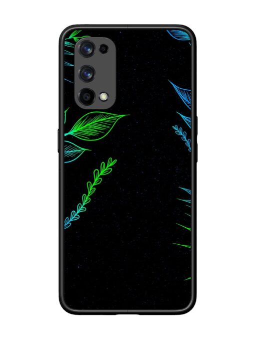 Aesthetic Neon Glossy Metal Phone Cover for Realme X7 Pro (5G)