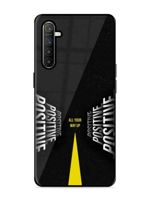 All Your Way Up Positive Glossy Metal Phone Cover for Realme Xt