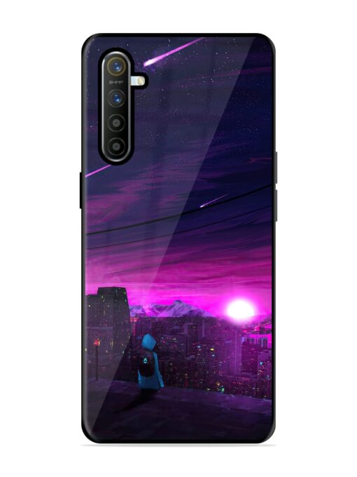 Empty Attempt Glossy Metal Phone Cover for Realme Xt