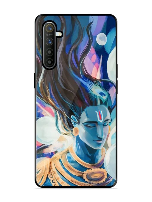 Bhagwan Sri Krishna Glossy Metal Phone Cover for Realme Xt