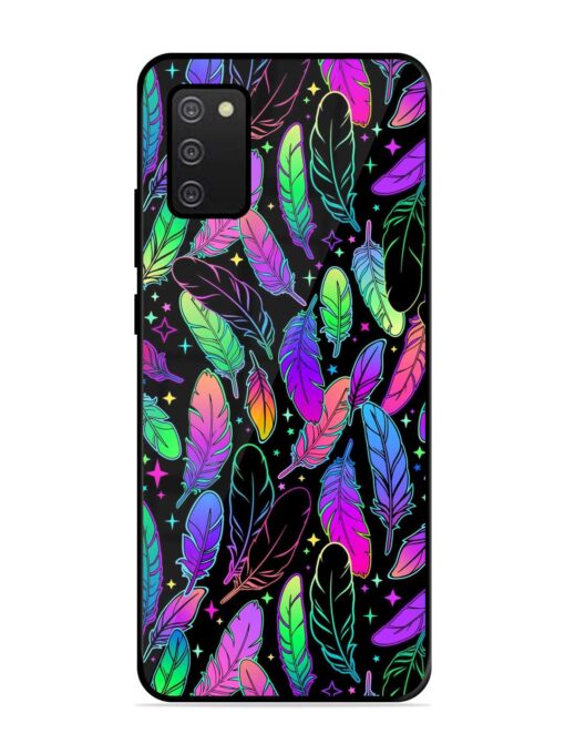 Bright Multi Colored Seamless Glossy Metal Phone Cover for Samsung Galaxy A02S Zapvi