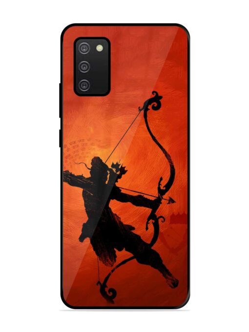 Illustration Lord Rama Glossy Metal Phone Cover for Samsung Galaxy A02S Zapvi