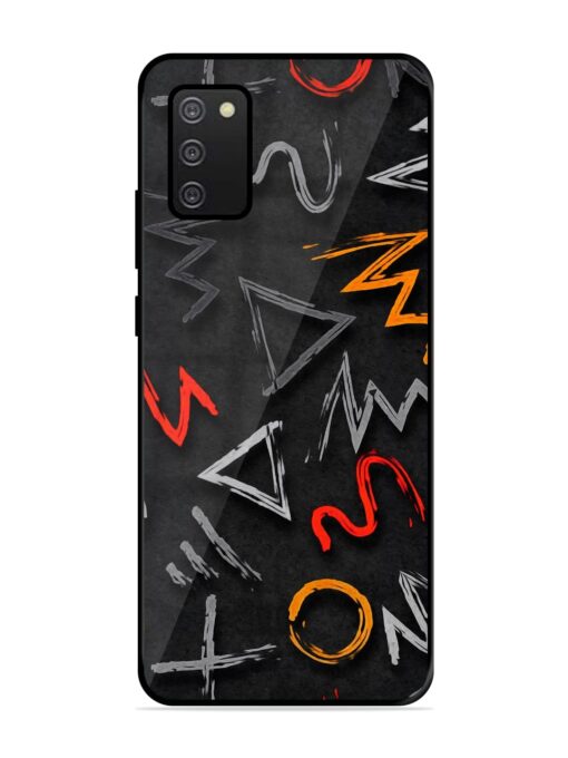 Grungy Graffiti Glossy Metal Phone Cover for Samsung Galaxy A02S Zapvi