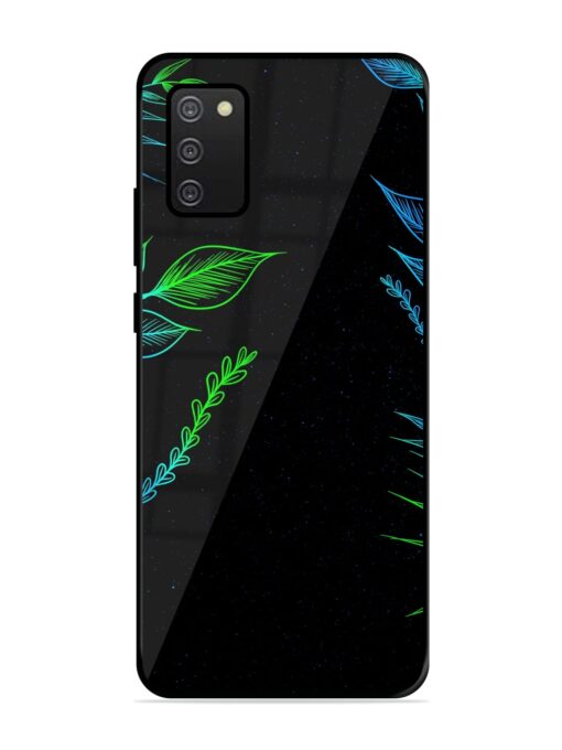 Aesthetic Neon Glossy Metal Phone Cover for Samsung Galaxy A02S Zapvi