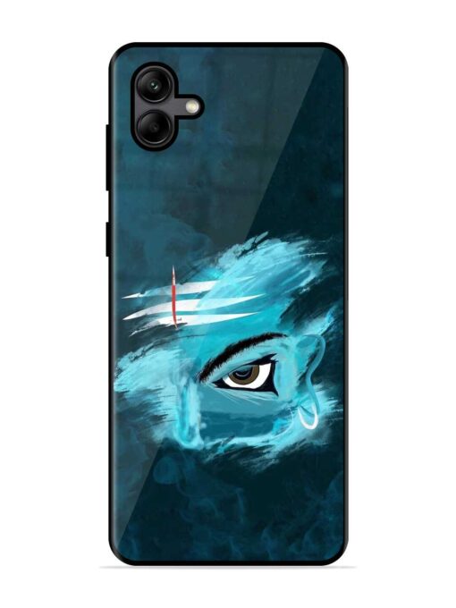 Lord Shiva Glossy Metal Phone Cover for Samsung Galaxy A04