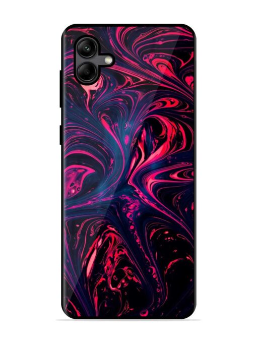 Abstract Background Glossy Metal Phone Cover for Samsung Galaxy A04 Zapvi