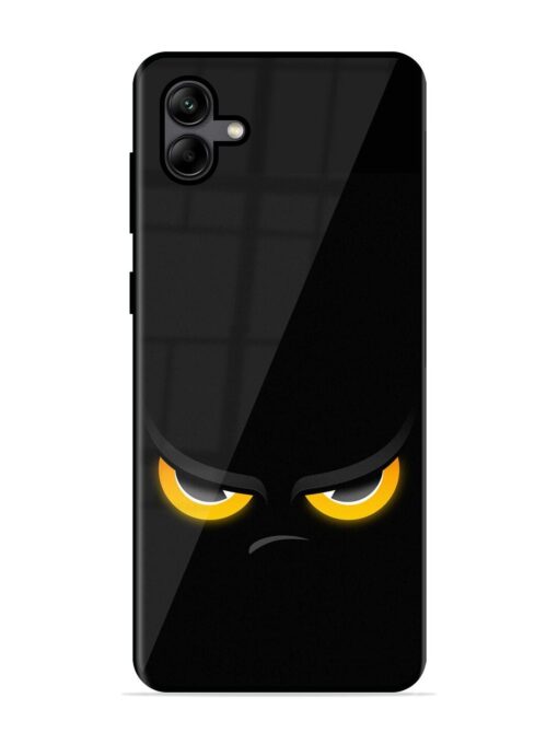 Scary Yellow Eye Glossy Metal TPU Phone Cover for Samsung Galaxy A04 Zapvi