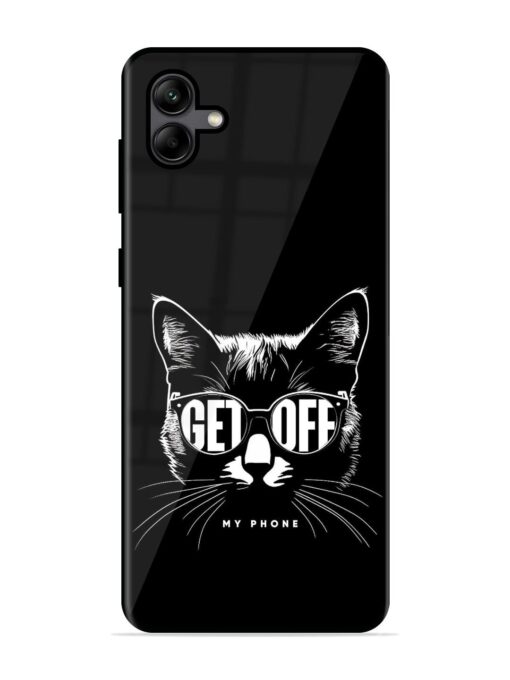 Get Off Glossy Metal TPU Phone Cover for Samsung Galaxy A04