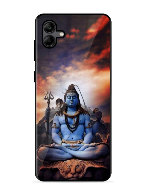 Jai Jai Shiv Glossy Metal Phone Cover for Samsung Galaxy A04