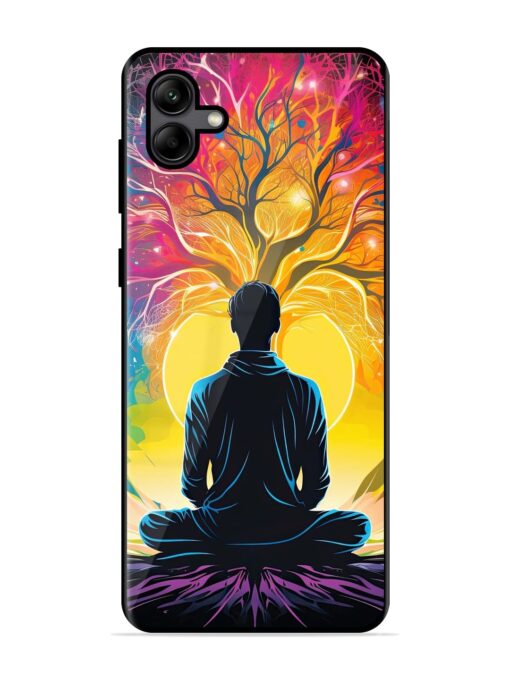 Mind Colourful Glossy Metal Phone Cover for Samsung Galaxy A04