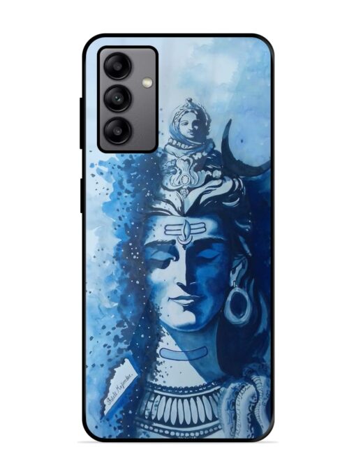 Shiv Art Glossy Metal Phone Cover for Samsung Galaxy A04S Zapvi