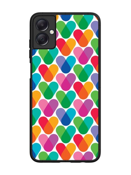 Overlapping Colors Colorful Glossy Metal TPU Phone Cover for Samsung Galaxy A05 Zapvi