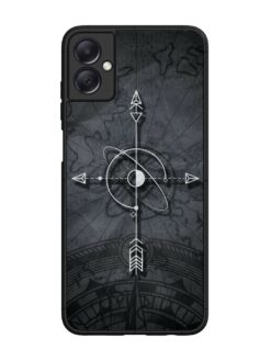 Lighting Cross Glossy Metal Phone Cover for Samsung Galaxy A05