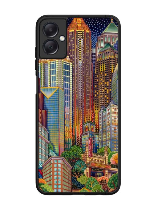 Cityscapes Art Glossy Metal Phone Cover for Samsung Galaxy A05 Zapvi