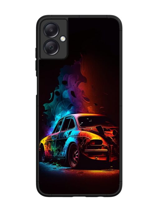 High Classic Car Art Glossy Metal Phone Cover for Samsung Galaxy A05 Zapvi